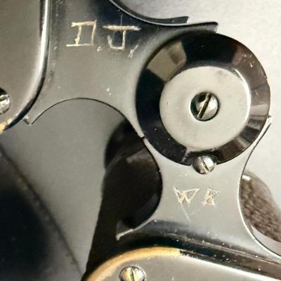 WW2 German Binoculars by G. Rodensock with Leather Case