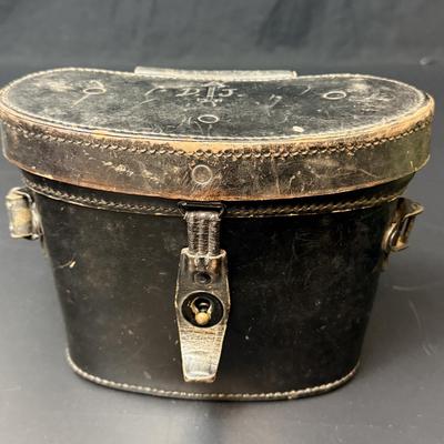 WW2 German Binoculars by G. Rodensock with Leather Case
