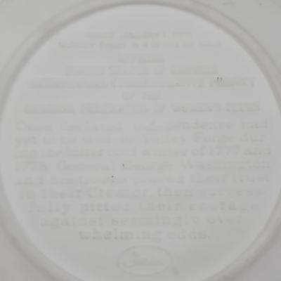 LOT 37: Multiple Family Crests, 3 Fenton Bicentennial Commemorative Plates, Miniature Liberty Bell, Pictorial History of the Great Civil...