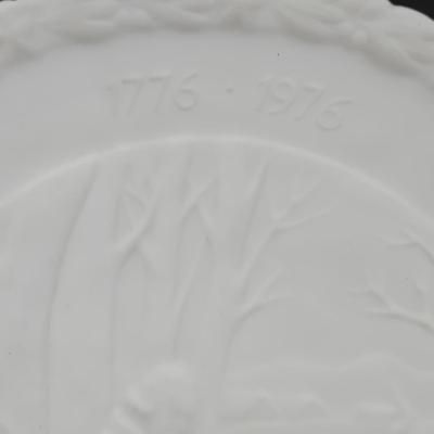 LOT 37: Multiple Family Crests, 3 Fenton Bicentennial Commemorative Plates, Miniature Liberty Bell, Pictorial History of the Great Civil...