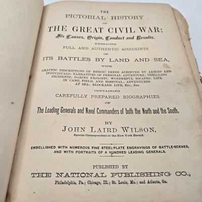 LOT 37: Multiple Family Crests, 3 Fenton Bicentennial Commemorative Plates, Miniature Liberty Bell, Pictorial History of the Great Civil...
