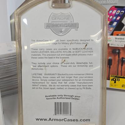 LOT 39: Notebook Travel Surge Protecter, Tech and Go Braided Earphones, Soleus Running Watch, Dashboard Phone Mount, Multiple Screen...