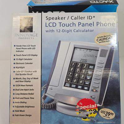 LOT 40: Home Office Lot Including Mechanical Postal Scale, Cross Classic Century Black Lacquer Ballpoint Pen, X-ACTO School Pro Electric...
