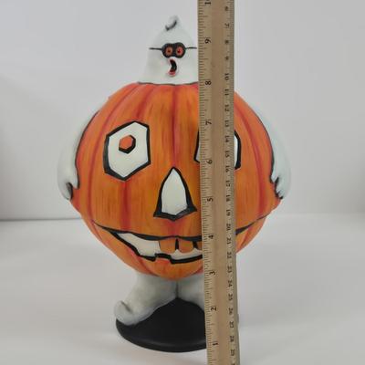 LOT 84: Department 56 Flip Top Ghost Candy Dish 2002 in Original Box