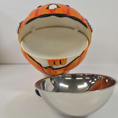 LOT 84: Department 56 Flip Top Ghost Candy Dish 2002 in Original Box