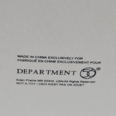 LOT 84: Department 56 Flip Top Ghost Candy Dish 2002 in Original Box