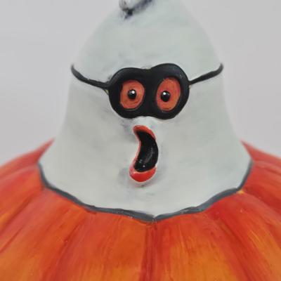 LOT 84: Department 56 Flip Top Ghost Candy Dish 2002 in Original Box