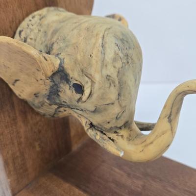 LOT 85: Elephant Book Ends Made in Philippines
