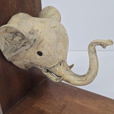 LOT 85: Elephant Book Ends Made in Philippines