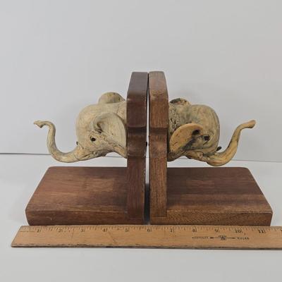 LOT 85: Elephant Book Ends Made in Philippines
