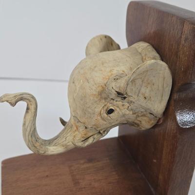 LOT 85: Elephant Book Ends Made in Philippines