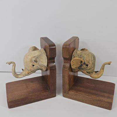 LOT 85: Elephant Book Ends Made in Philippines