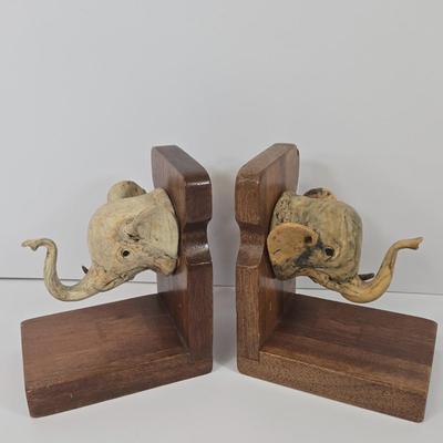 LOT 85: Elephant Book Ends Made in Philippines