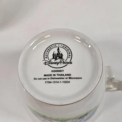 LOT 89: Vintage Fireman Candle, 1996 The Hamilton Collection Spot Takes A Ride, and Disney Parks Alice In Wonderland Tea For One Teapot...