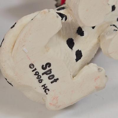 LOT 89: Vintage Fireman Candle, 1996 The Hamilton Collection Spot Takes A Ride, and Disney Parks Alice In Wonderland Tea For One Teapot...