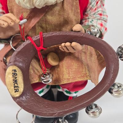 LOT 90: Possible Dreams Clothtique Santa Figurines with Original Boxes