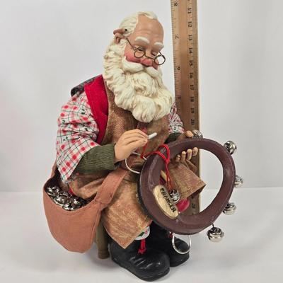 LOT 90: Possible Dreams Clothtique Santa Figurines with Original Boxes