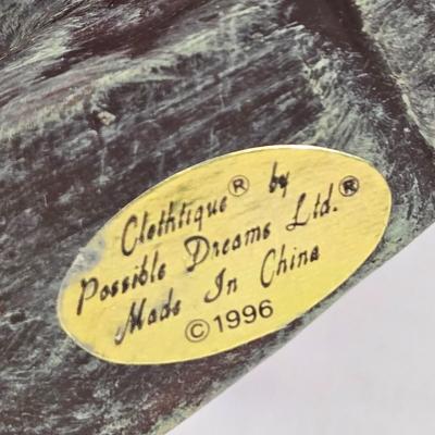 LOT 90: Possible Dreams Clothtique Santa Figurines with Original Boxes