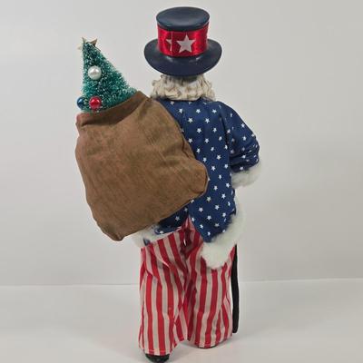 LOT 90: Possible Dreams Clothtique Santa Figurines with Original Boxes