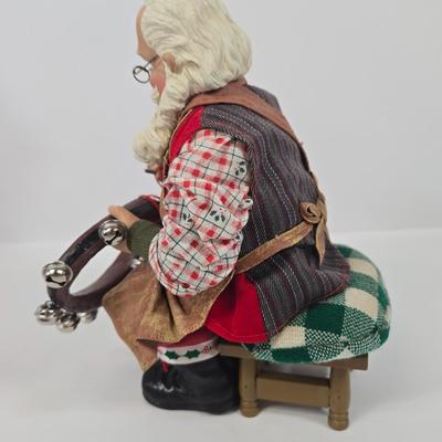 LOT 90: Possible Dreams Clothtique Santa Figurines with Original Boxes