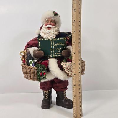 LOT 90: Possible Dreams Clothtique Santa Figurines with Original Boxes