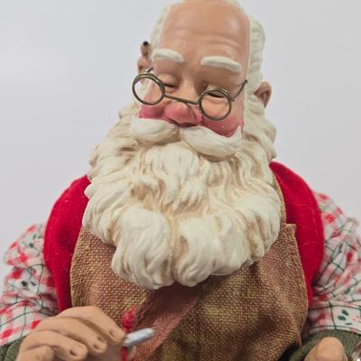 LOT 90: Possible Dreams Clothtique Santa Figurines with Original Boxes