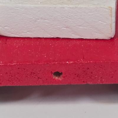 LOT 92: Two Lighted Santa Claus Christmas Window Decor, Two Miniature Noel Candle Trains, and Jolly St Nick Collection Two Jovial Holiday...