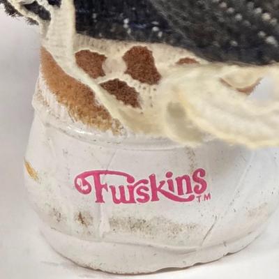 LOT 93: Vintage Country Western Dolls with Crocheted Outfits, Furskins, and More