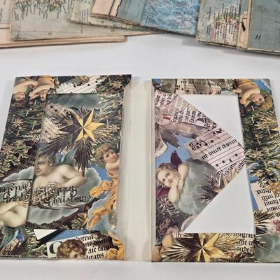 LOT 95: Travel Lot Including Vintage Maps, Brochures, Berlitz Interpreter, Postcards, Stamps, and More