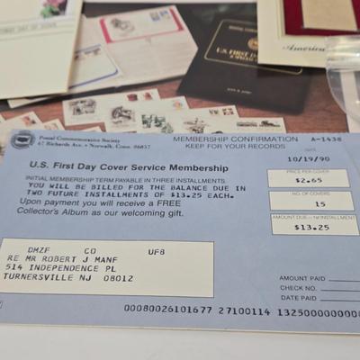 LOT 95: Travel Lot Including Vintage Maps, Brochures, Berlitz Interpreter, Postcards, Stamps, and More