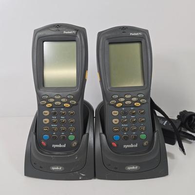 LOT 97: Pair of PDT 8146 Mobile Computers with Charging Cradles