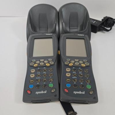 LOT 97: Pair of PDT 8146 Mobile Computers with Charging Cradles