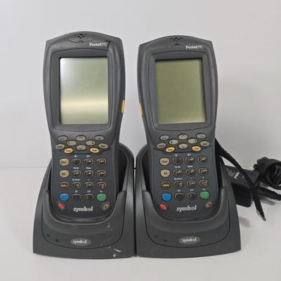 LOT 97: Pair of PDT 8146 Mobile Computers with Charging Cradles