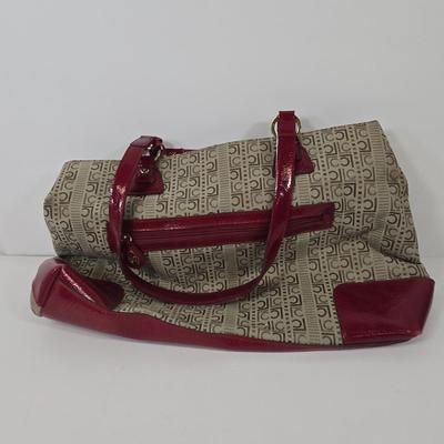 LOT 98: Liz Claiborne Logo Handbag with Matching Wallet, Calvin Klein Leather Wallet, Art Deco Women's Collection Address, Birthday,...