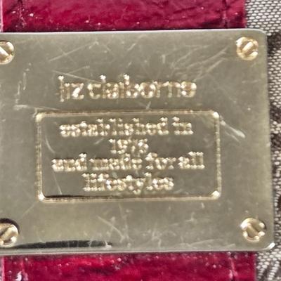 LOT 98: Liz Claiborne Logo Handbag with Matching Wallet, Calvin Klein Leather Wallet, Art Deco Women's Collection Address, Birthday,...