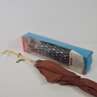 LOT 101: ShedRain Umbrella and Vintage Umbrella with Lucite Handle