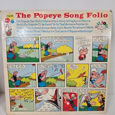 LOT 102: Vintage Power Tronic Solid State Phonograph and Multiple Children's Albums