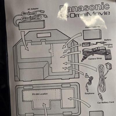 LOT 106: Four Vintage Camcorders with Cases