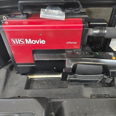 LOT 106: Four Vintage Camcorders with Cases