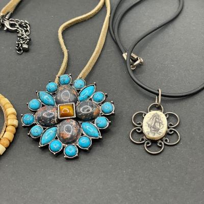 Park Lane pendant, Skrimshaw pendant and more