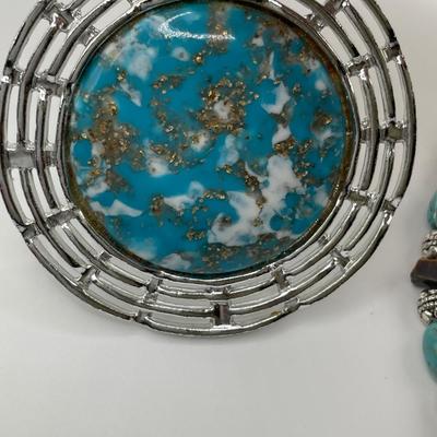 Possible turquoise jewelry