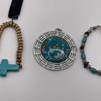 Possible turquoise jewelry