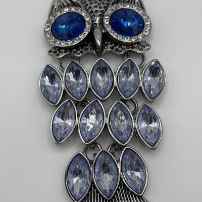 Park Lane owl and J. Crew necklace