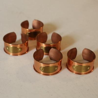 Sale Photo Thumbnail #47: VIntage napkin rings