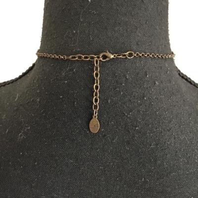 Vintage Robert rose, rhinestone butterfly necklace