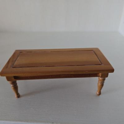 Wooden doll table