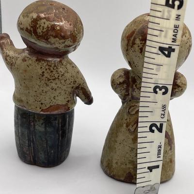 Japan knocked stoneware S&P shakers