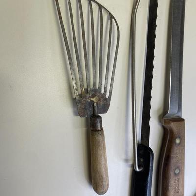 Vintage kitchen utensils