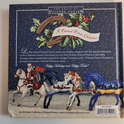 Sale Photo Thumbnail #204: This lot is for a Painted Ponies Book - Autographed.  This book is a Painted Ponies Christmas, this Trail of the Painted Ponies series of books is quite desirable and having a copy that is authentically autographed by two of the authors is a real find.  N
