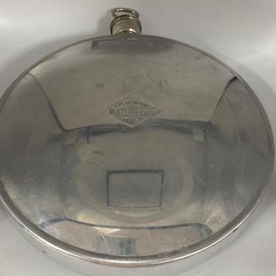 Vintage WW1 Matchless Pure Aluminum Canteen Pat. May 4 1915